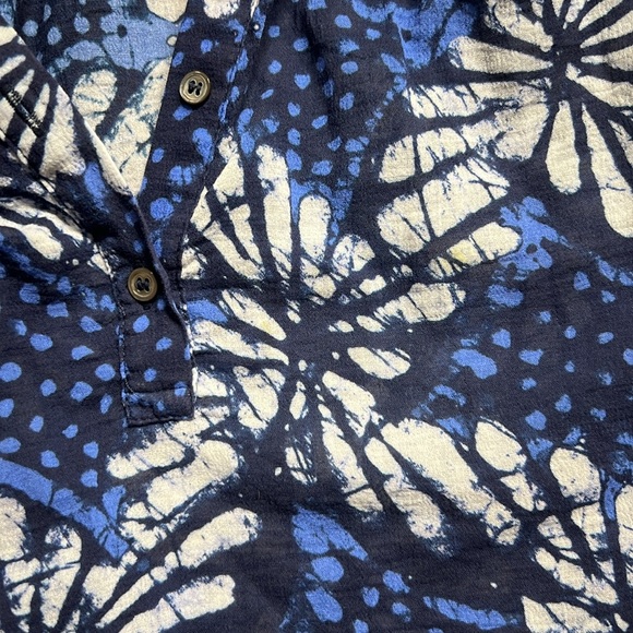 Xirena Sumer Water Floral Blue Top S - Picture 10 of 13